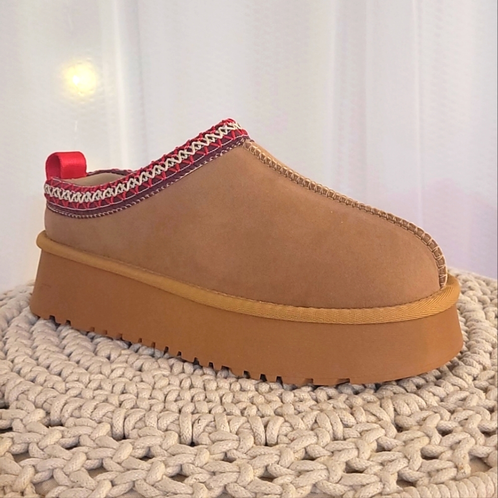 Brand New Furlined Platform Clog